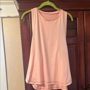 SHEIN Pink Sleeveless Relaxed Tank Top